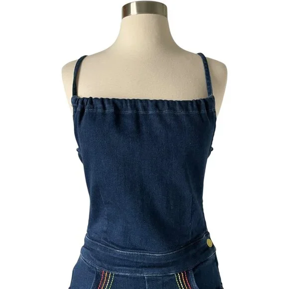 Mother The Tie Back Hustler Short Fray - Picture 3 of 8